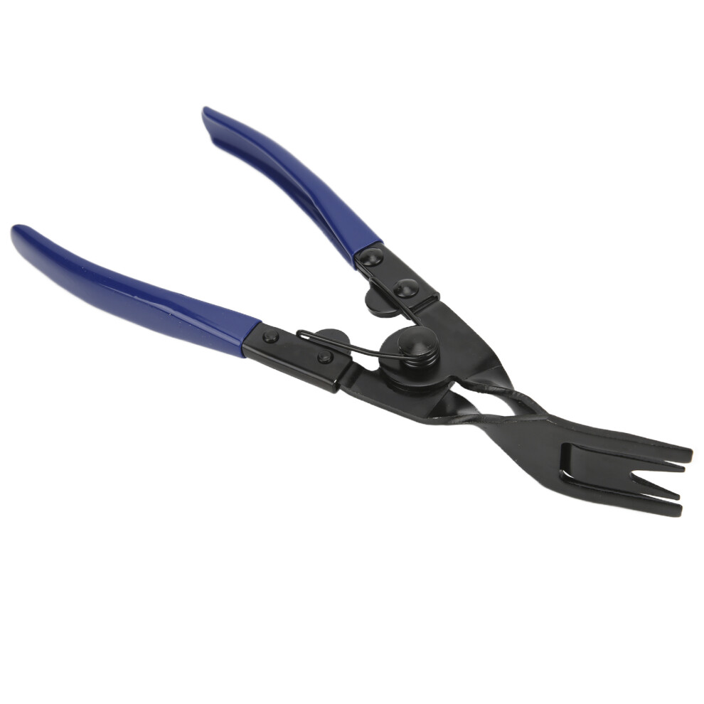 Clip Removal Plier Upholstery Trim Clip Fastener Remover Tool Manganese Steel Blue 4941322317260