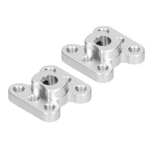 2 pezzi di accoppiamento a flangia in alluminio da 6 mm 3308-0016-1006