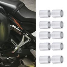 10 pièces d'entretoise en aluminium 8 mm ID 10 mm OD