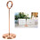 Support de numéro de table en acier inoxydable couleur or rose 15.5cm 13