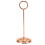 Support de numéro de table en acier inoxydable couleur or rose 15.5cm 1