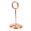 Porte-numéro de table or rose 10,5 cm 107-111 g 14