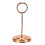 Porte-numéro de table or rose 10,5 cm 107-111 g 16