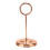 Porte-numéro de table or rose 10,5 cm 107-111 g 13