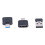 Mouse penna wireless 2.4G 800/1200/1600DPI nero/grigio 12