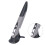 Mouse penna wireless 2.4G 800/1200/1600DPI nero/grigio 3