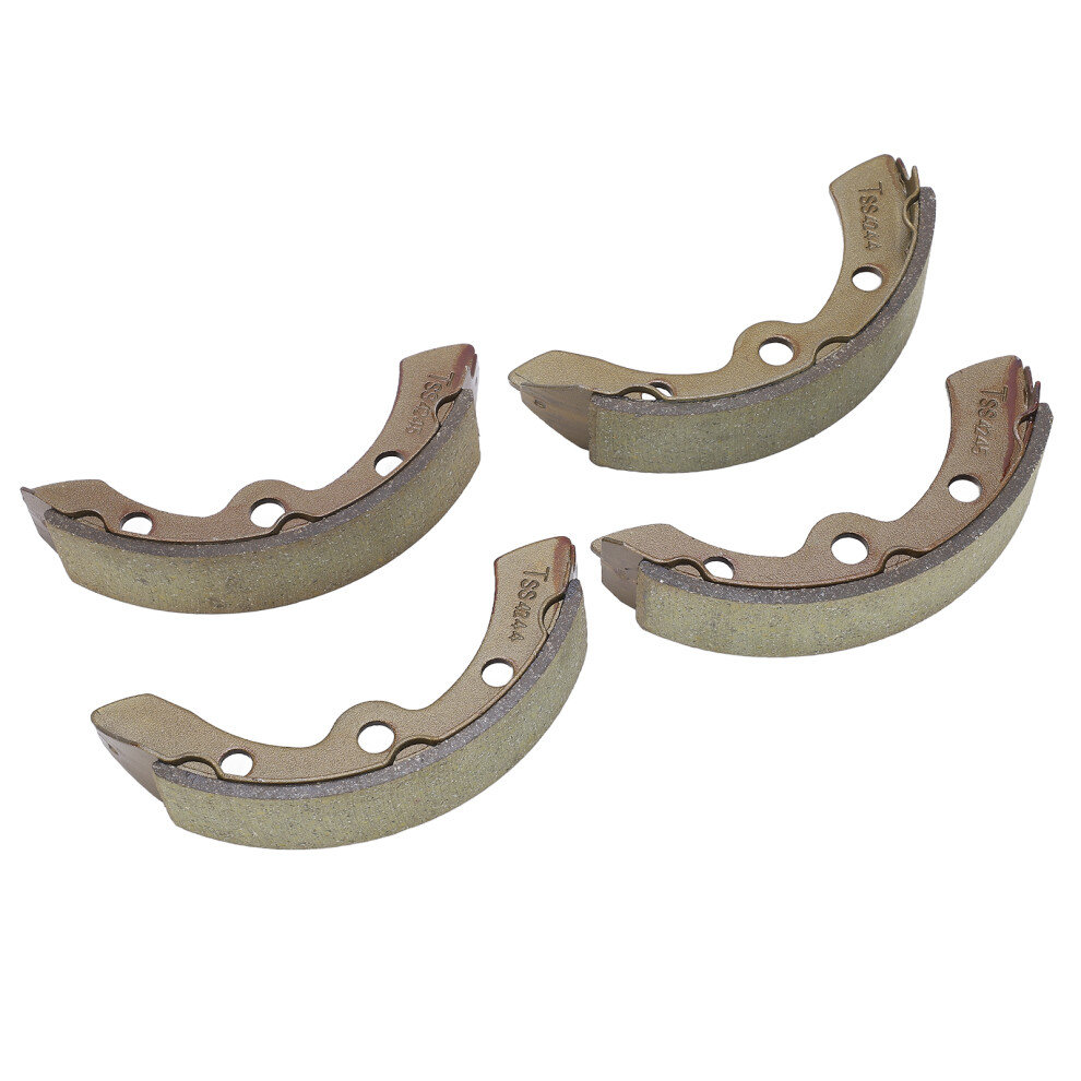 4Pcs Brake Shoes Set 101823201 Front Rear Replacement For Club Car Ds Precedent 1995ÂUp 4401322319591