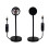 Lampada USB al tramonto 3W 28.3*6.8cm Nera, 4 pezzi di pellicola 7