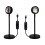 Lampada USB al tramonto 3W 28.3*6.8cm Nera, 4 pezzi di pellicola 9