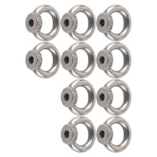10 pièces d'écrous œil de levage M8 en acier inoxydable