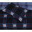 (Plaid-Check Navy/Blue, Single) 4PCs Complete Bedding Set Duvet Cover Fitted Sheet 7
