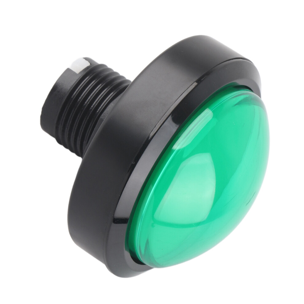 60Mm Big Convex Button 2ÂFoot Switch Button With Led For Crane Machine Game Consolered Light 5011322321907