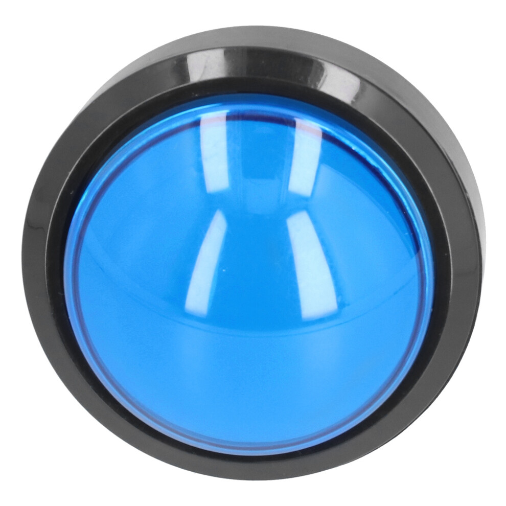60Mm Big Convex Button 2ÂFoot Switch Button With Led Light For Crane Machine Game Consoleblue 5011322321884