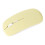 Mouse Mini Giallo Smerigliato, DPI 800/1200/1600, 1xAA 7