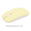 Mouse Mini Giallo Smerigliato, DPI 800/1200/1600, 1xAA 12
