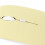 Mouse Mini Giallo Smerigliato, DPI 800/1200/1600, 1xAA 3