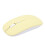 Mouse Mini Giallo Smerigliato, DPI 800/1200/1600, 1xAA 15