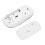 Mini Souris Sans Fil 800/1200/1600DPI Noir-Vert 8