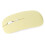 Mouse Mini Giallo Smerigliato, DPI 800/1200/1600, 1xAA 13