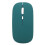 Mini Souris Sans Fil 800/1200/1600DPI Noir-Vert 2