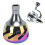 Poignée de moulinet Power Knob : Cap M, Taille M, Multicolore 13