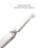 Pince de pose pour support en acier inoxydable 10