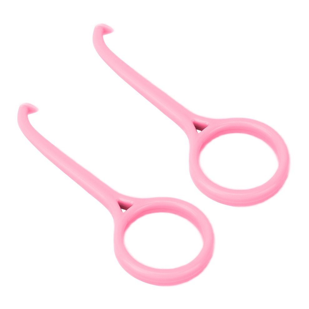 2pcs Professional Aligner Remover Dental Braces Retainers Remover Tool Oral Care ToolPink