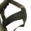 Garde demi-visage V10 103 g maille d'acier vert armée 5
