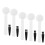 Set da 100 pezzi di cucchiaini dosatori per caffè da 4 g, ABS, 8 ml 15