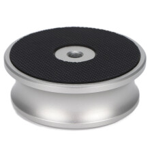 Morsetto di peso in alluminio per dischi 76/70/29 mm Nero