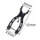 Modello: Pinze per catene, Dimensioni 93x43 mm, 41 g, Argento 1