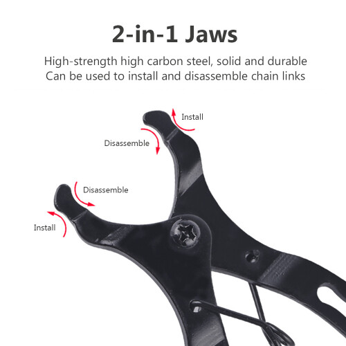 Modello: Pinze per catene, Dimensioni 93x43 mm, 41 g, Argento 1