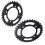 Pignon arrière 37 dents 155 mm 76 mm acier noir 11