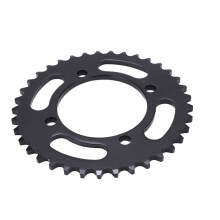 Pignon arrière 37 dents 155 mm 76 mm acier noir