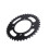 Pignon arrière 37 dents 155 mm 76 mm acier noir 8