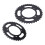 Pignon arrière 37 dents 155 mm 76 mm acier noir 12