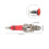 Racing Ignition Coil Spark Plug M10 Thread J Type Electrode Replacement for CRF50F 2004‑2013 10