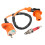 Racing Ignition Coil Spark Plug M10 Thread J Type Electrode Replacement for CRF50F 2004‑2013 2