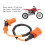 Racing Ignition Coil Spark Plug M10 Thread J Type Electrode Replacement for CRF50F 2004‑2013 12