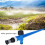 Arroseur à 360: 0,09-1,22 m³/h, 23,5x7,5cm, Vert 7