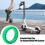 Pneumatico cava-pieno 8.5x2.0 per scooter M365 verde 12