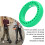 Pneumatico cava-pieno 8.5x2.0 per scooter M365 verde 6