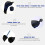 3pcs Golf Head Covers Driver Fairway Woods Headcovers Golf Accessories 2