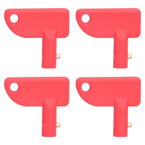 Kit di chiavi per interruttore della batteria dell'auto in ABS, 4 pezzi, 54,3 cm 1