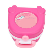 Carry Potty Siège Portable Rose Rouge 25x23x10,5 cm