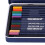 Crayons aquarellables de 12 couleurs, 17,2 cm 3
