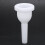 MT-20 embouchure de tuba en ABS blanc, taille standard 9