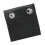 2 pièces de clips d'ajustement de ceinture de sécurité en PU noir 33 g 4