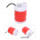 Pompa sommersa DC da 20 W 6,0 m testa 700 L/h plastica 10