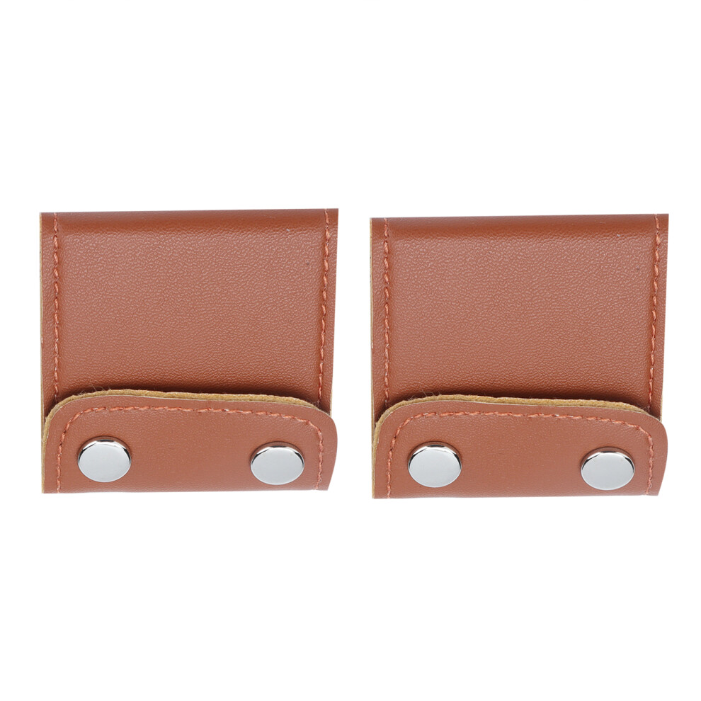 2Pcs Seatbelt Adjusters Universal Vehicle Car Belt Safety Covers Adjustment Retainerscoffee 8411322329885
